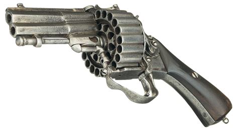 Rare and Unique 30-Shot Revolver