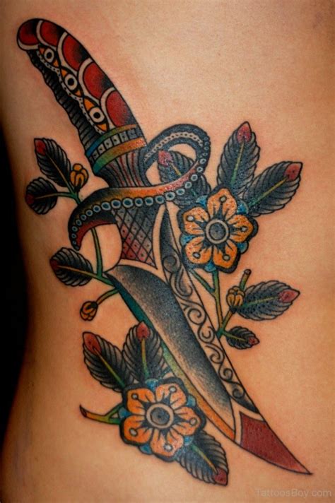 Attractive Dagger Tattoo | Tattoo Designs, Tattoo Pictures