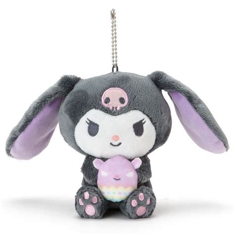 Sanrio Japan Kuromi Bunny Plush Doll Mascot | eBay | Cute stuffed ...