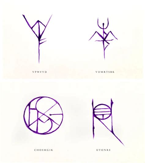 Chaos Magick sigils : sigils | Chaos magick, Magick, Chaos magic