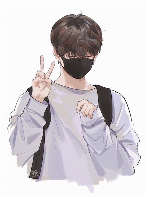 紺 on Twitter | Jungkook fanart, Anime art girl, Fan art