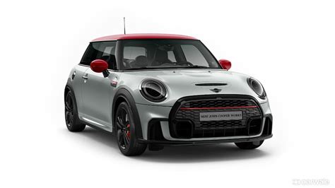 MINI Cooper JCW White Silver Metallic Colour - CarWale