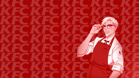 Download KFC DeviantArt Colonel Sanders Wallpaper | Wallpapers.com