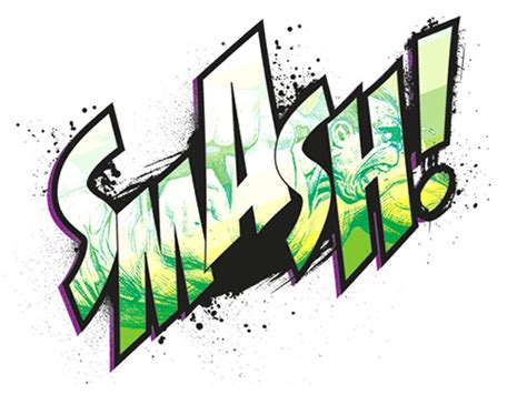 Hulk Smash Logo Clip Art