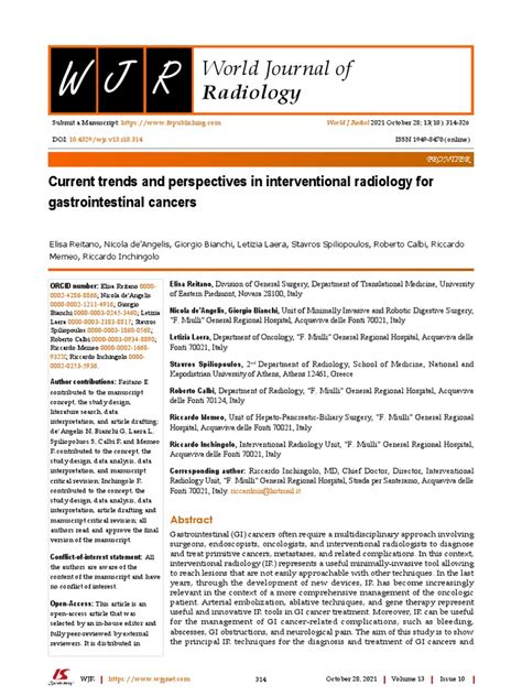 Radiology Journal | PDF | Cancer | Biopsy