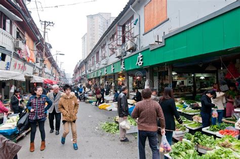 Food Market In Shanghai Editorial Image - Image: 39832160