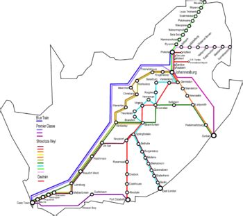 Africa train / rail maps