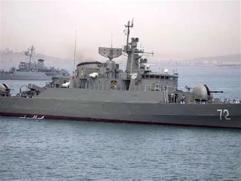 Iranian Warship Alborz Enters Tumultuous Red Sea | Iran International