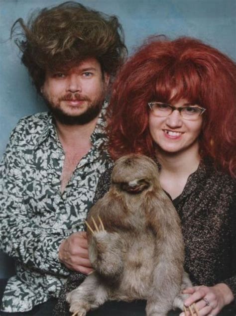 Sloth Family Photo - Sloths.com.au