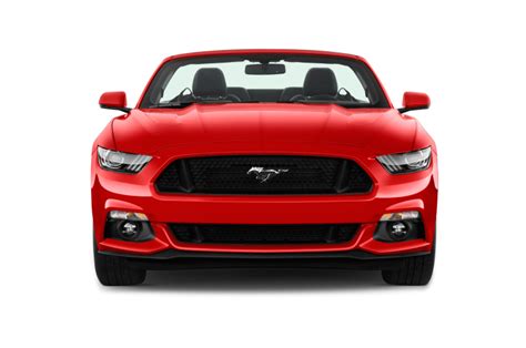 Ford Mustang Convertible Car Front View Transparent Png