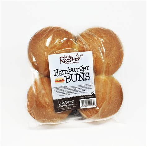 Hamburger Buns (8 pack) | Doorganics