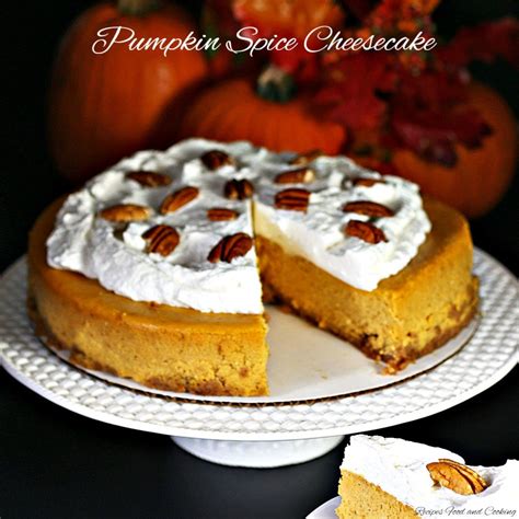 Pumpkin Spice Cheesecake - Recipes Food and Cooking