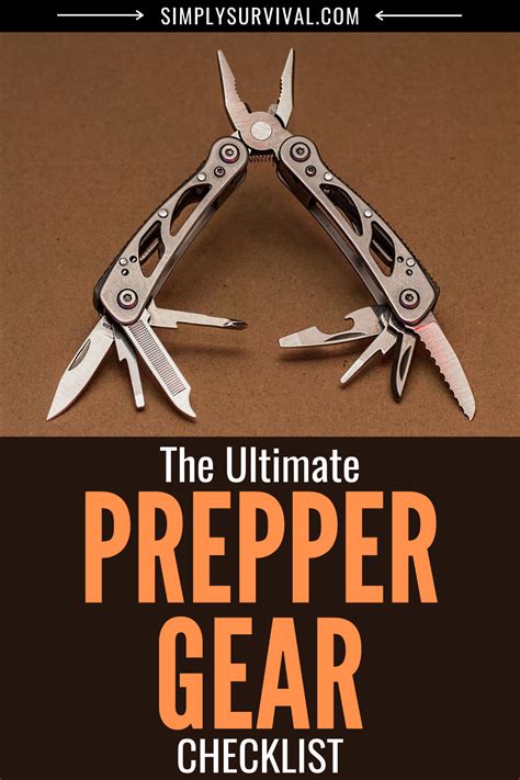 The Ultimate Prepper Gear Checklist - 32 Must-Have Emergency Items ...