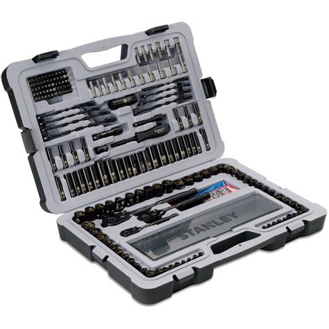 Stanley 201 Piece Black Chrome Mechanics Tool set, STMT75402 | eBay