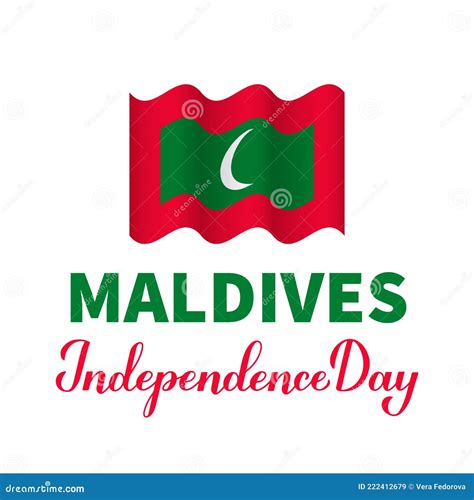 Maldives Flyer Cartoon Vector | CartoonDealer.com #70849837