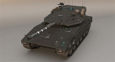 3D Model Merkava Iv - TurboSquid 1388913