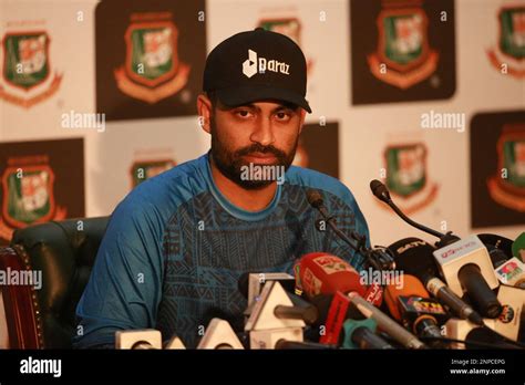 Bangladesh ODI Team Captain Tamim Iqbal Khan attends press conference ...