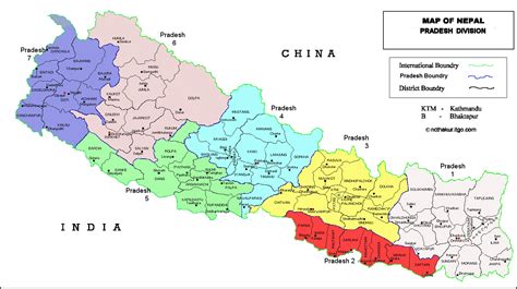 Pradesh Of Nepal Map - Callie Veronike