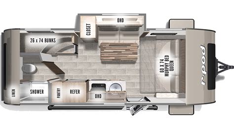 R Pod Rv Floor Plans - floorplans.click