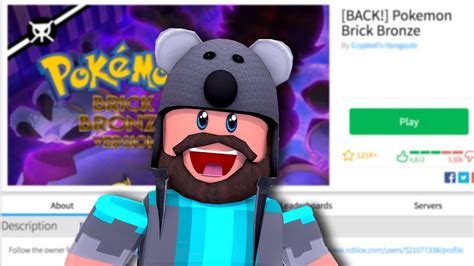 "POKÉMON BRICK BRONZE IS BACK!!" | ROBLOX - YouTube