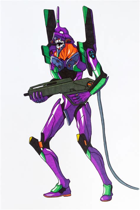 Eva 01 - Evangelion Unit 01 - Berserk by IlCalcolatore on DeviantArt