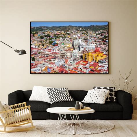 Guanajuato Mexico Guanajuato Print Colorful City Wall Art - Etsy