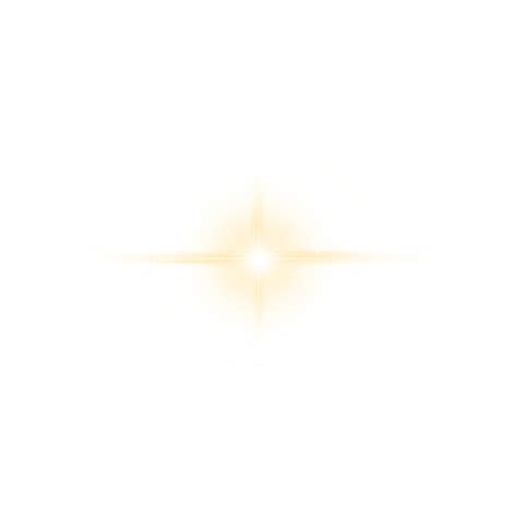 Light Gold Effect Shine Star, Light, Effect, Shine PNG Transparent ...