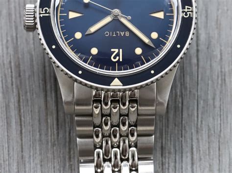 Baltic Aquascaphe Classic Blue Gilt — WATCH VAULT