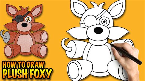 Fnaf Foxy Plush Drawing