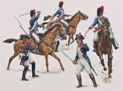 Adam Hook illustration from Osprey's Napoleonic Light Cavalry Tactics ...