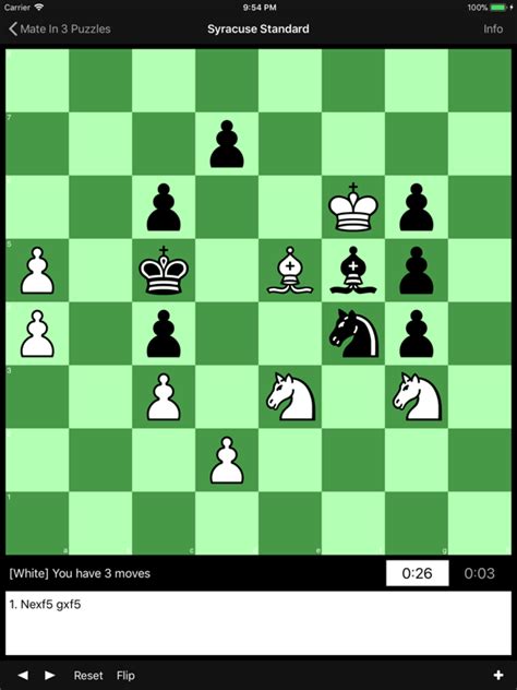 Mate in 3 Chess Puzzles - App voor iPhone, iPad en iPod touch - AppWereld