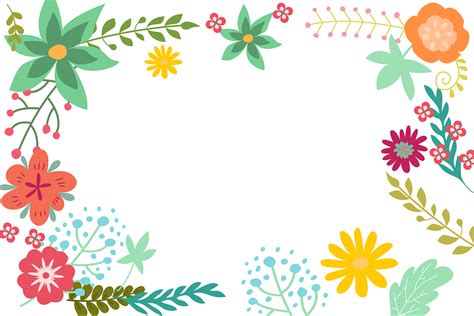 Download Flowers, Leaves, Border. Royalty-Free Stock Illustration Image ...