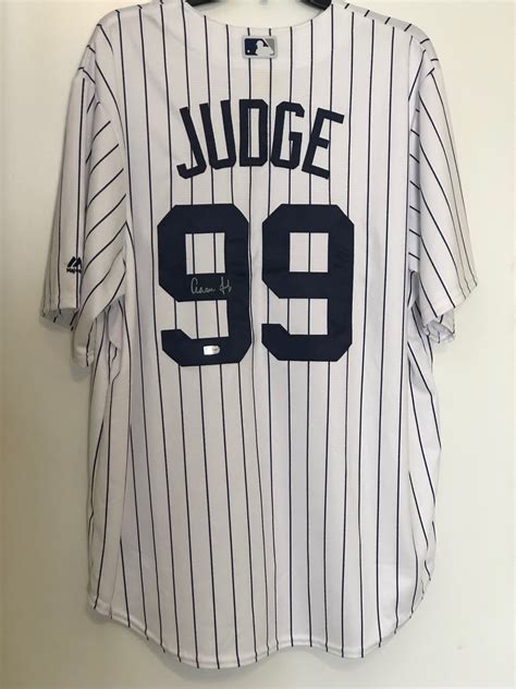 Aaron Judge Signed New York Yankees Jersey - CharityStars