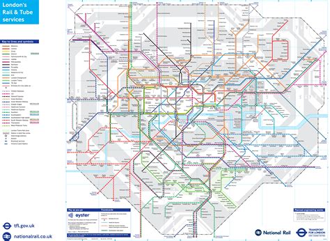 London Underground TUBE MAP download