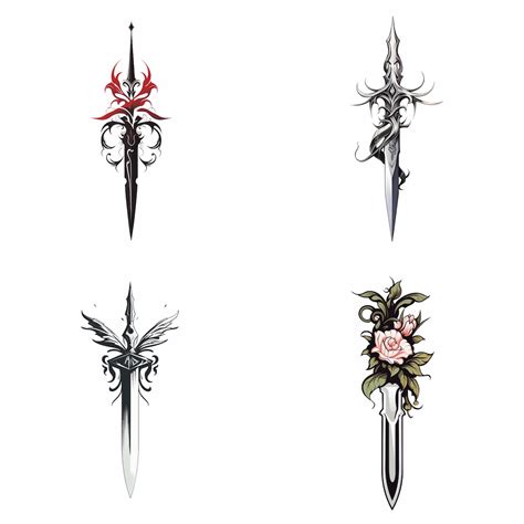 Dagger And Flower Tattoo Meaning | Best Flower Site