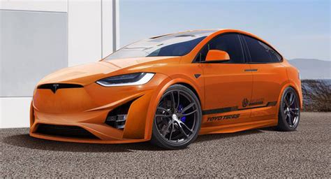 Unplugged Performance Prepares Bold Tesla Model X For SEMA | Carscoops