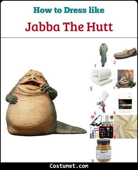 Jabba the Hutt (Star Wars) Costume for Cosplay & Halloween 2022 in 2022 ...