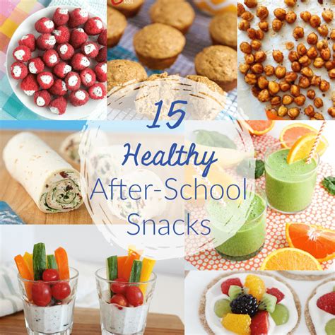 15 Healthy After School Snacks - Super Healthy Kids