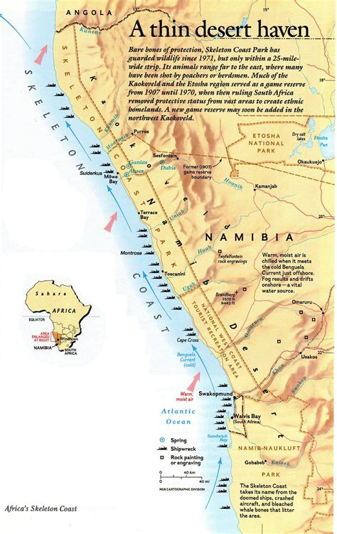 skeleton coast shipwrecks map - Google Search | Namibia, Map, Fall travel