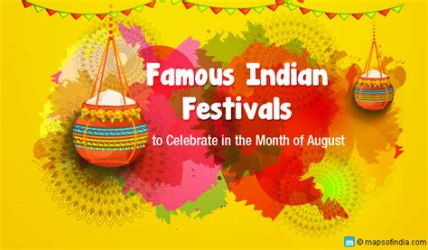 Major Indian Festivals to Celebrate in the Month of August - Festivals