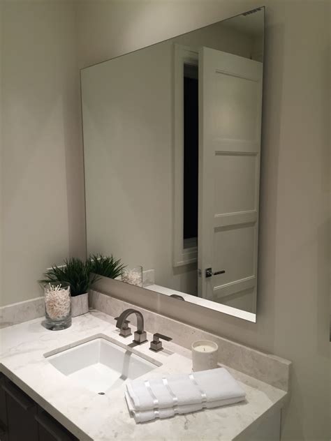 Floating Mirror | The Glass Shoppe A Division of Builders Glass of ...