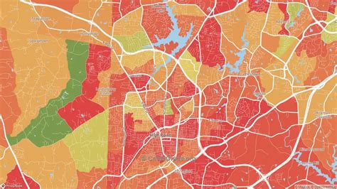 High Point, NC Property Crime Rates and Maps | CrimeGrade.org