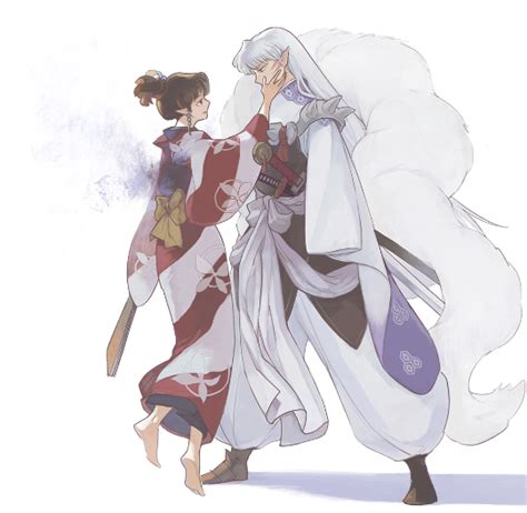 Sesshomaru & Kagura by 珈琲豆 | Inuyasha, Inuyasha and sesshomaru, Sesshomaru