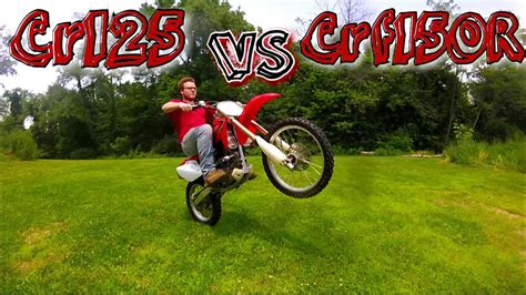 Cr125 VS Crf150R (What's Faster?) - YouTube