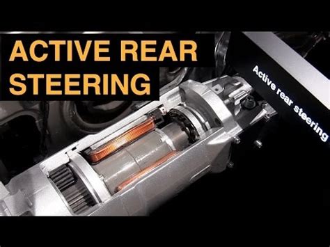 How Rear Wheel Steering Works | Engineering Explained