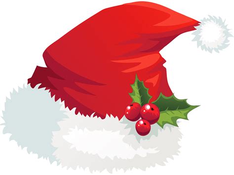 Santa Claus Hat Christmas Clip art - Transparent Santa Hat with ...