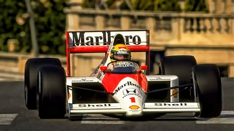 Ayrton Senna, Formula 1, McLaren F1, Monaco, Marlboro, Racing ...