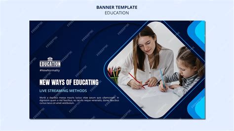 Free PSD | Education banner template