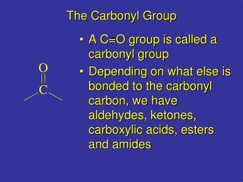 PPT - The Carbonyl Functional Groups PowerPoint Presentation, free ...