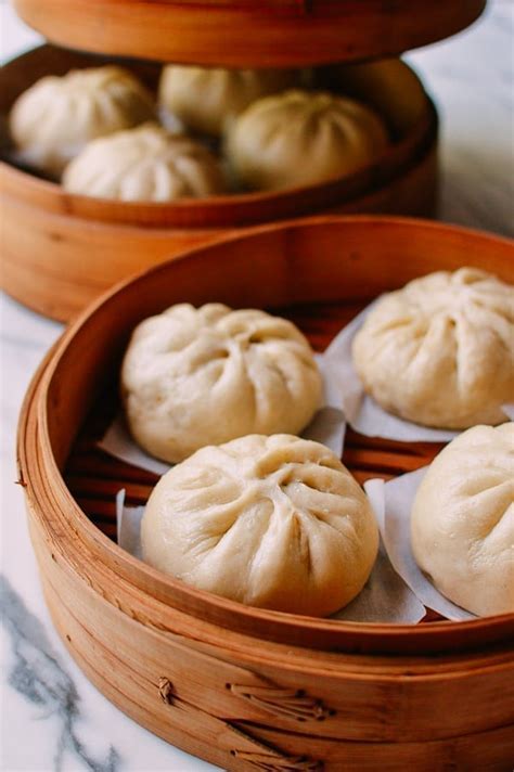 Chinese Steamed Pork Buns (包子 - Baozi) | The Woks of Life